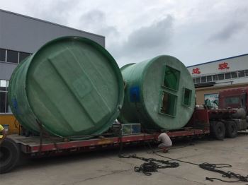 為什么一體化玻璃鋼泵站獲得用戶(hù)青睞